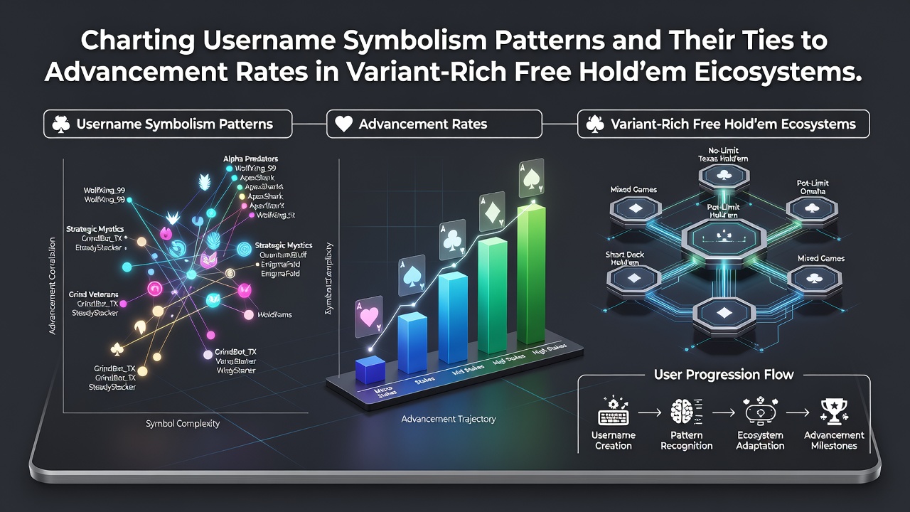 Players engaging in variant-rich free Hold'em sessions on digital platforms with symbolic usernames displayed